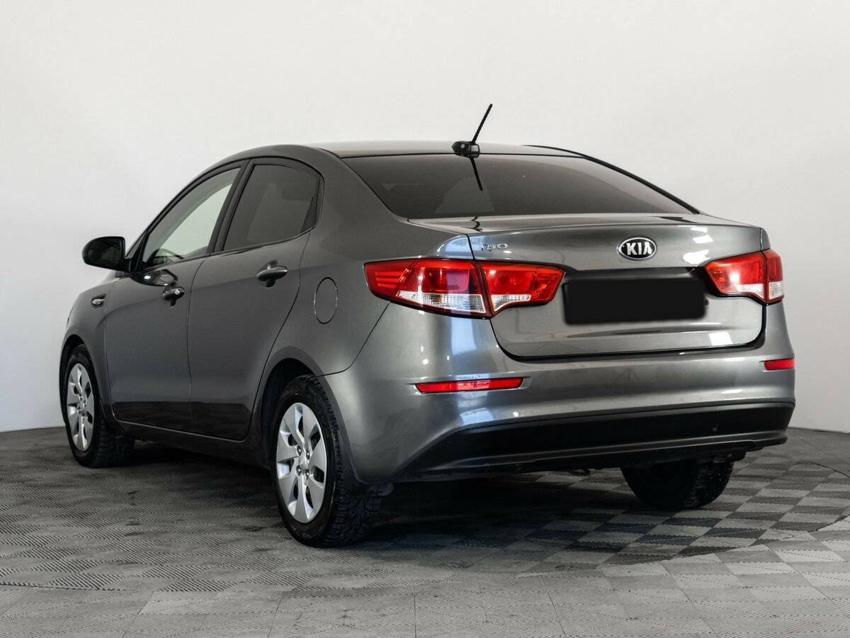 Kia Rio, 2017 Фото №7