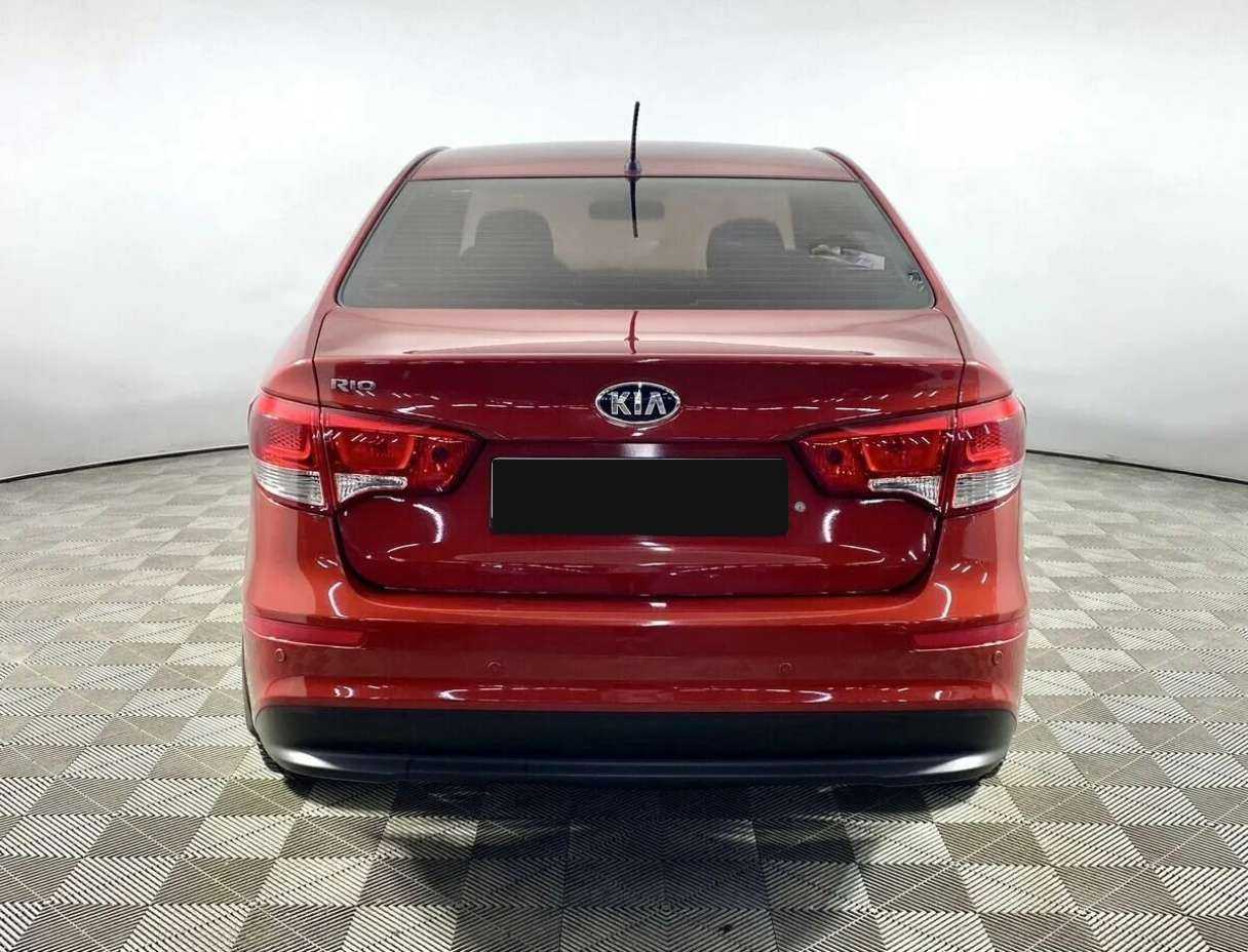 Kia Rio, 2016 Фото №6