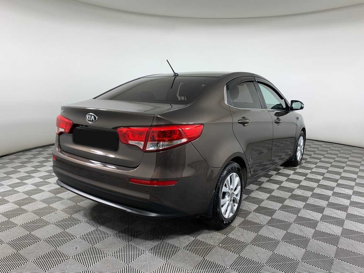Kia Rio, 2016 Фото №5