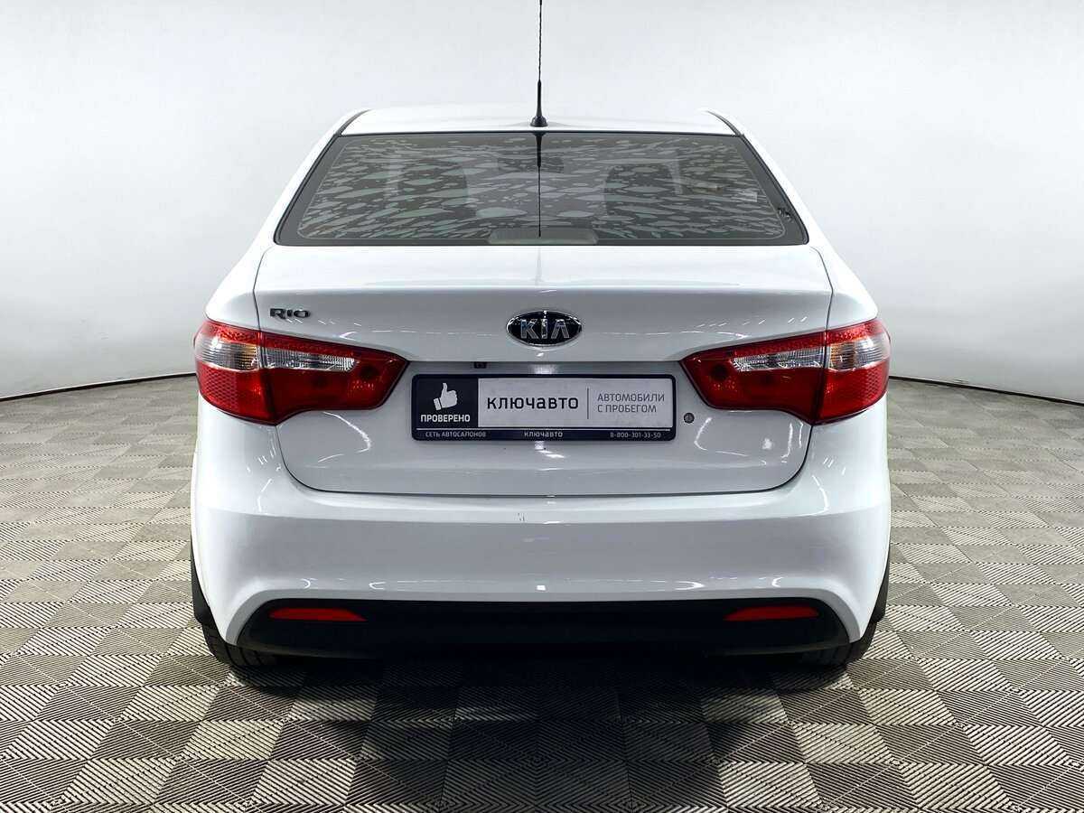 Kia Rio, 2014 Фото №6