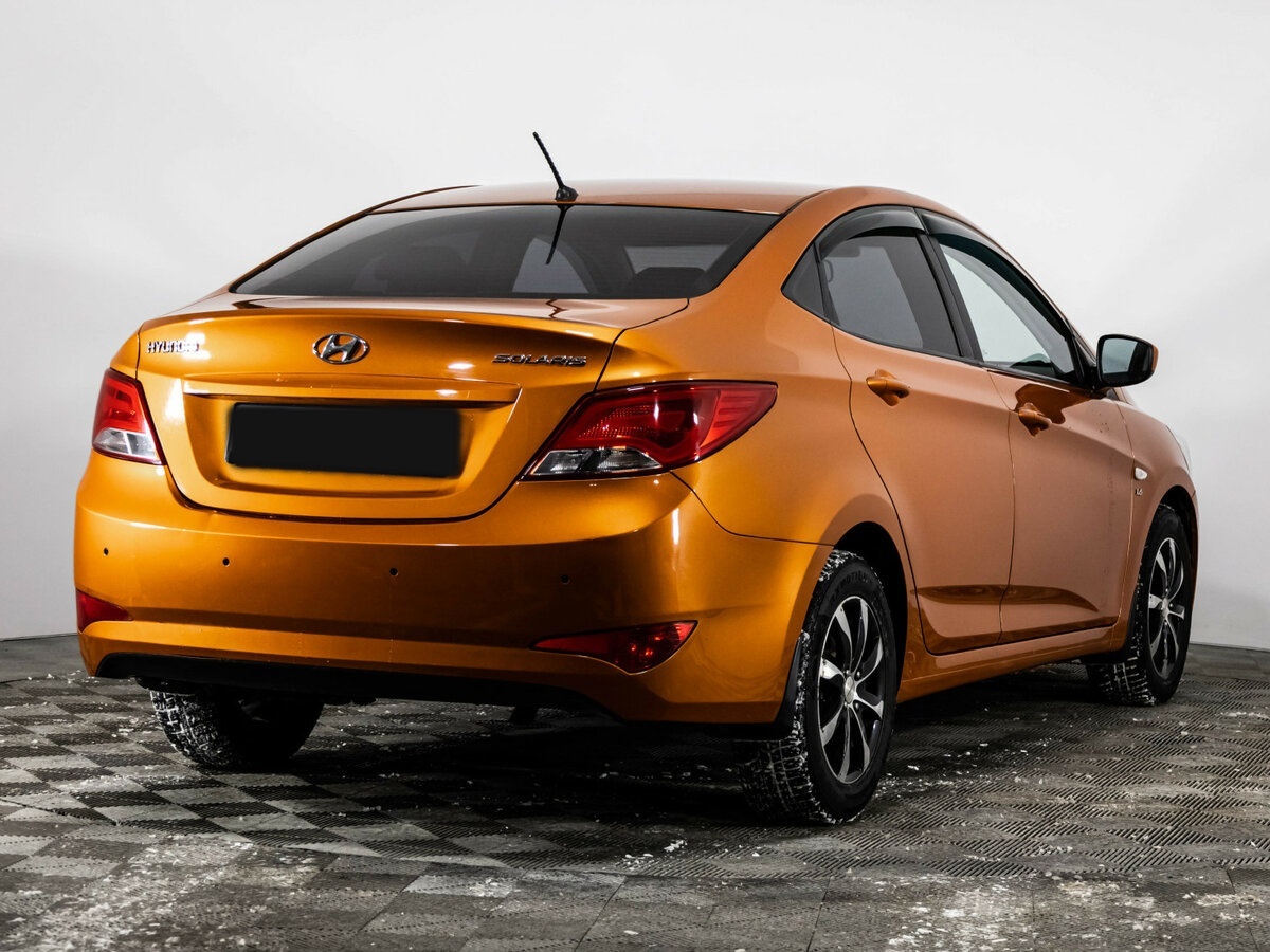 Hyundai Solaris I Рестайлинг, 2014 Фото №4