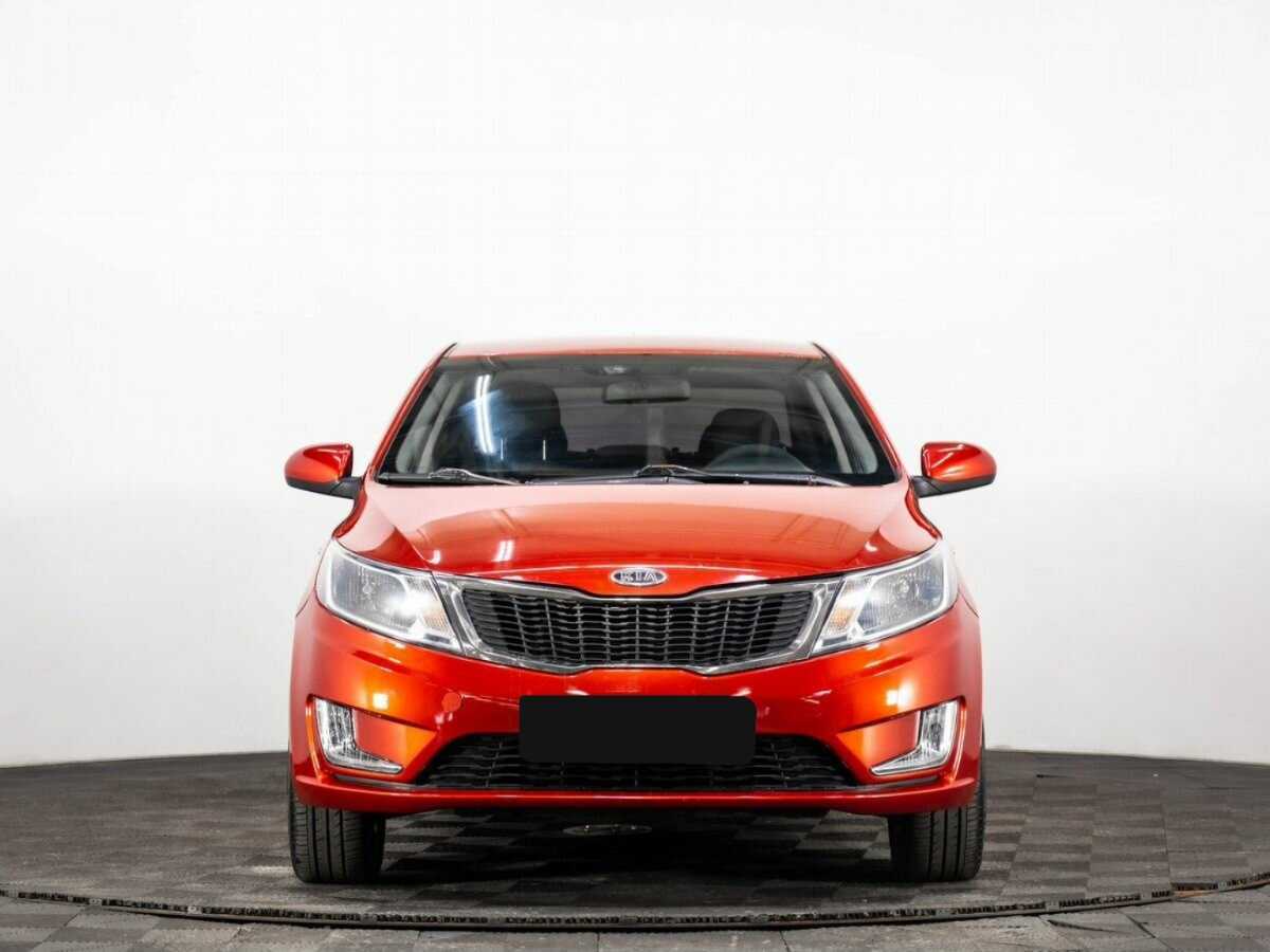 Kia Rio 5-speed, 2012 Фото №2
