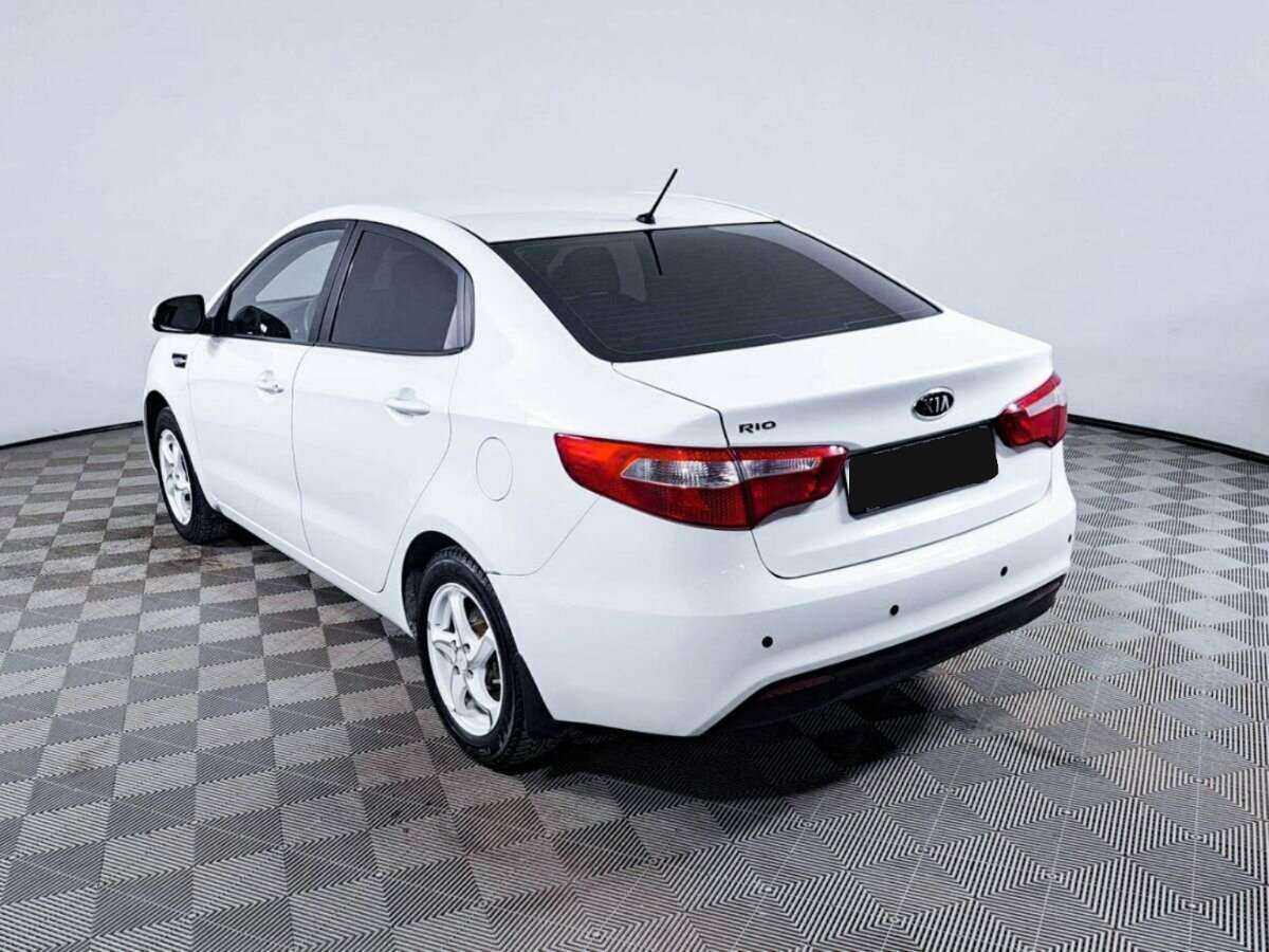 Kia Rio 4-speed, 2012 Фото №7