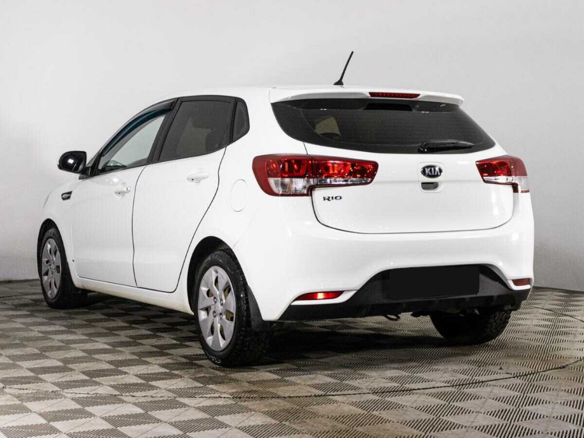 Kia Rio, 2016 Фото №7