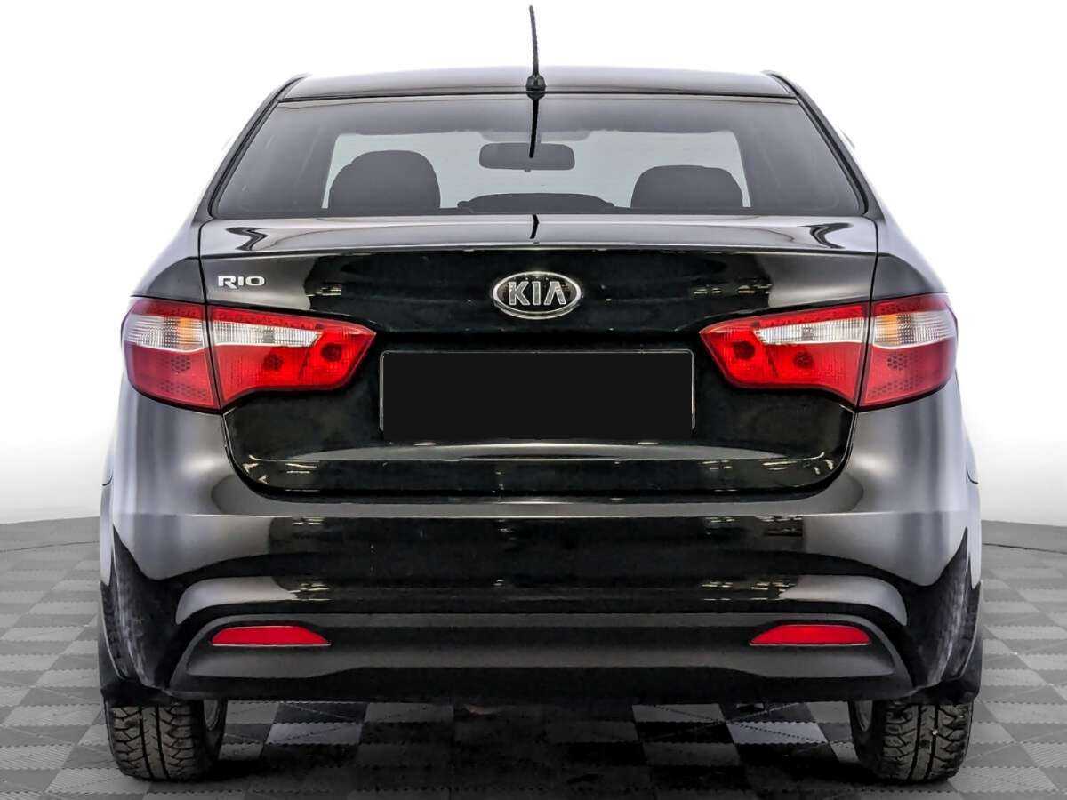 Kia Rio 5-speed, 2014 Фото №6
