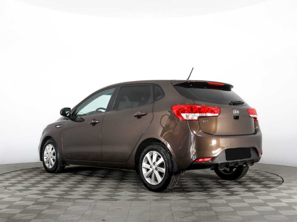 Kia Rio, 2016 Фото №7