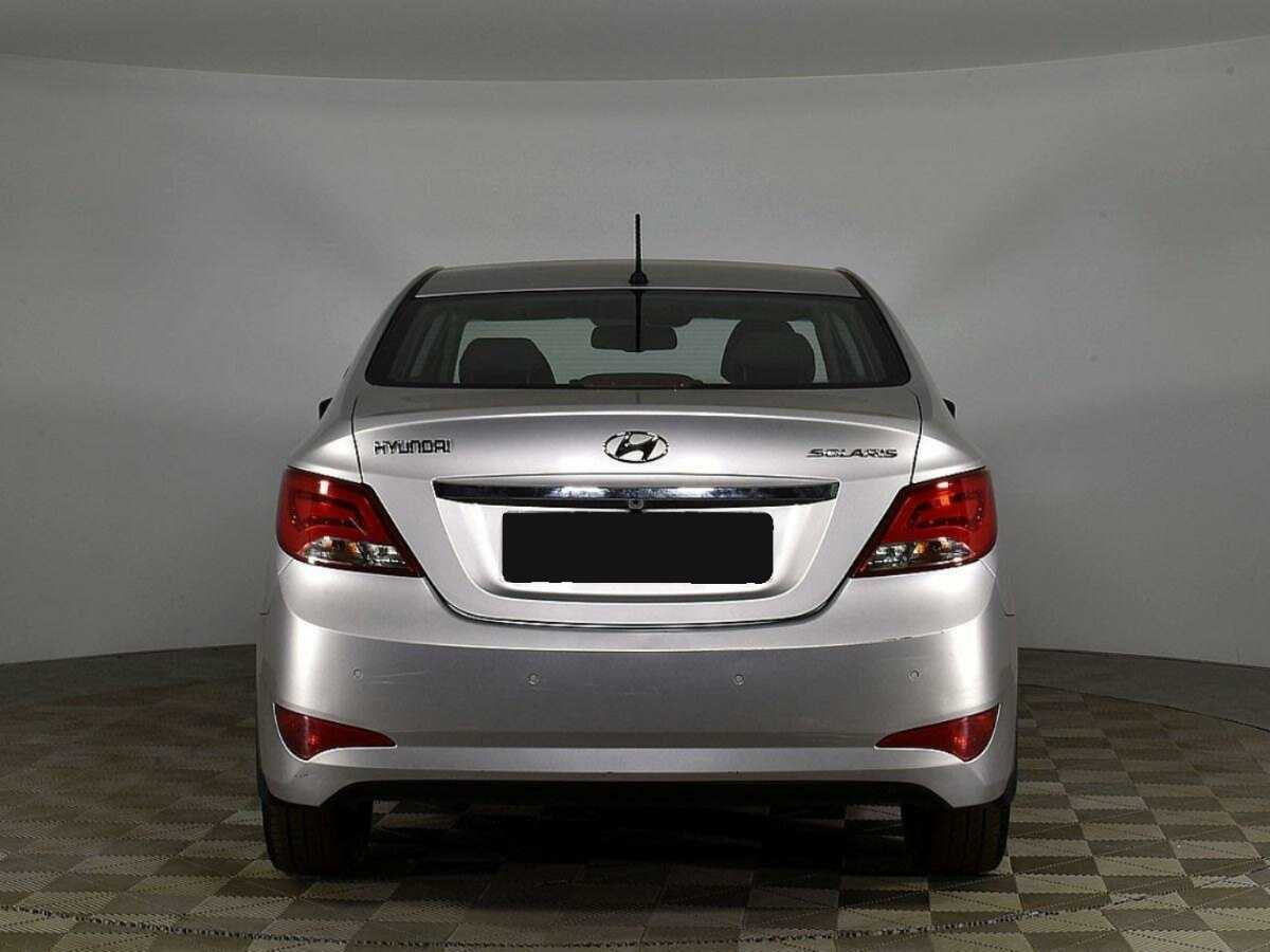 Hyundai Solaris, 2015 Фото №4