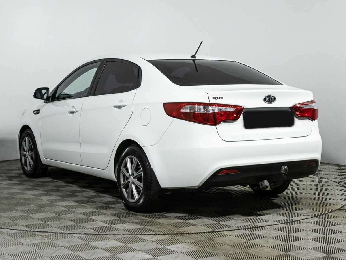 Kia Rio, 2012 Фото №7