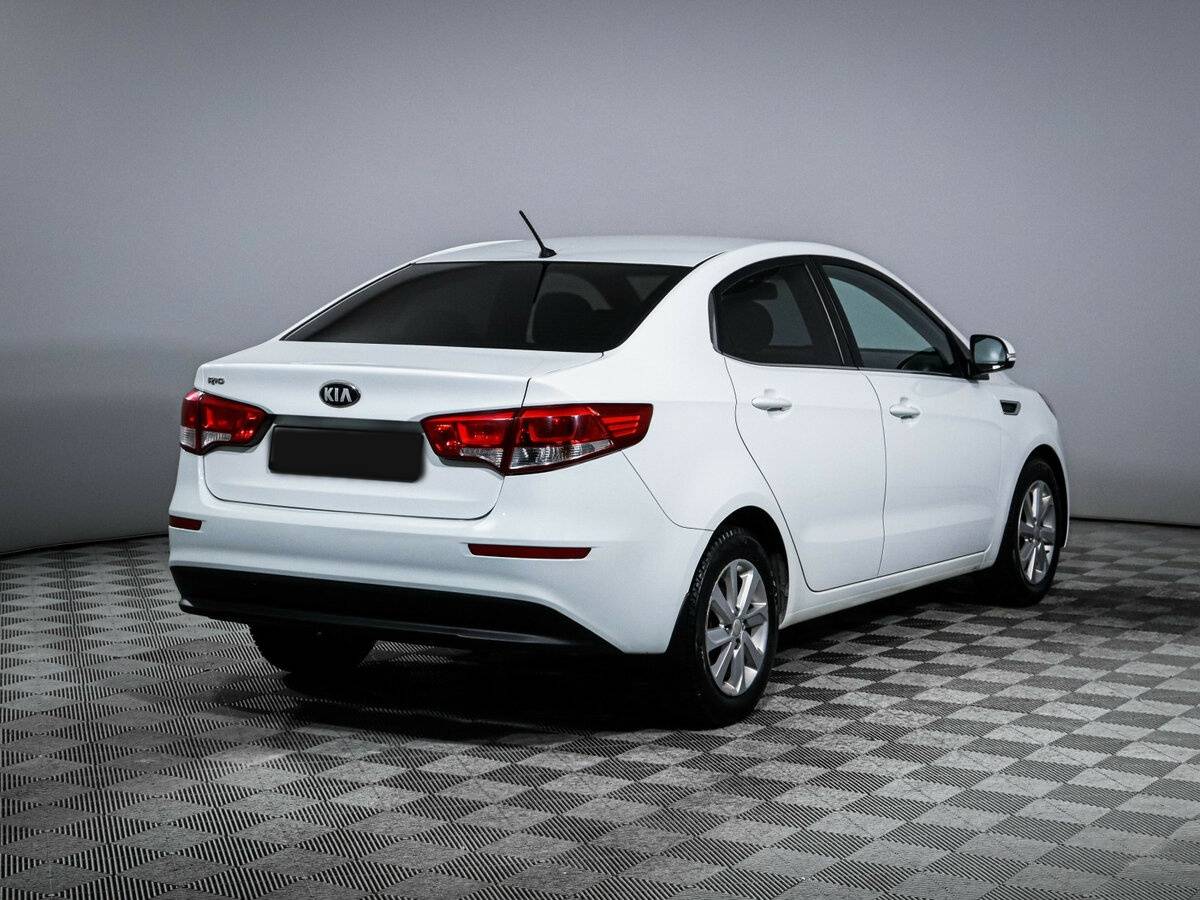 Kia Rio III Рестайлинг, 2015 Фото №4