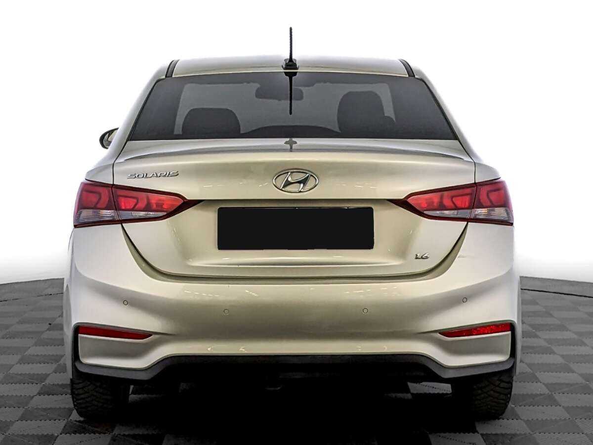 Hyundai Solaris, 2019 Фото №6