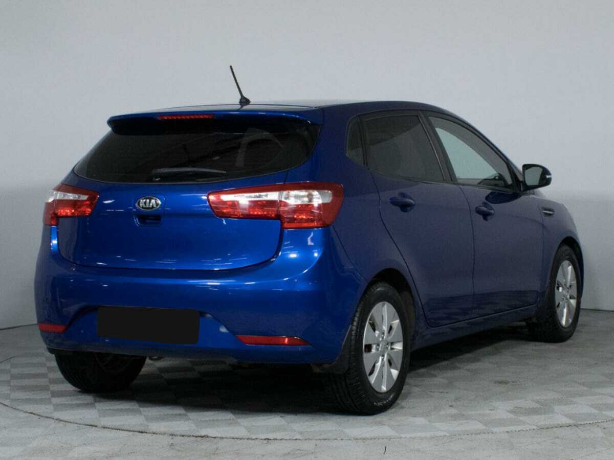 Kia Rio 5-speed, 2013 Фото №5