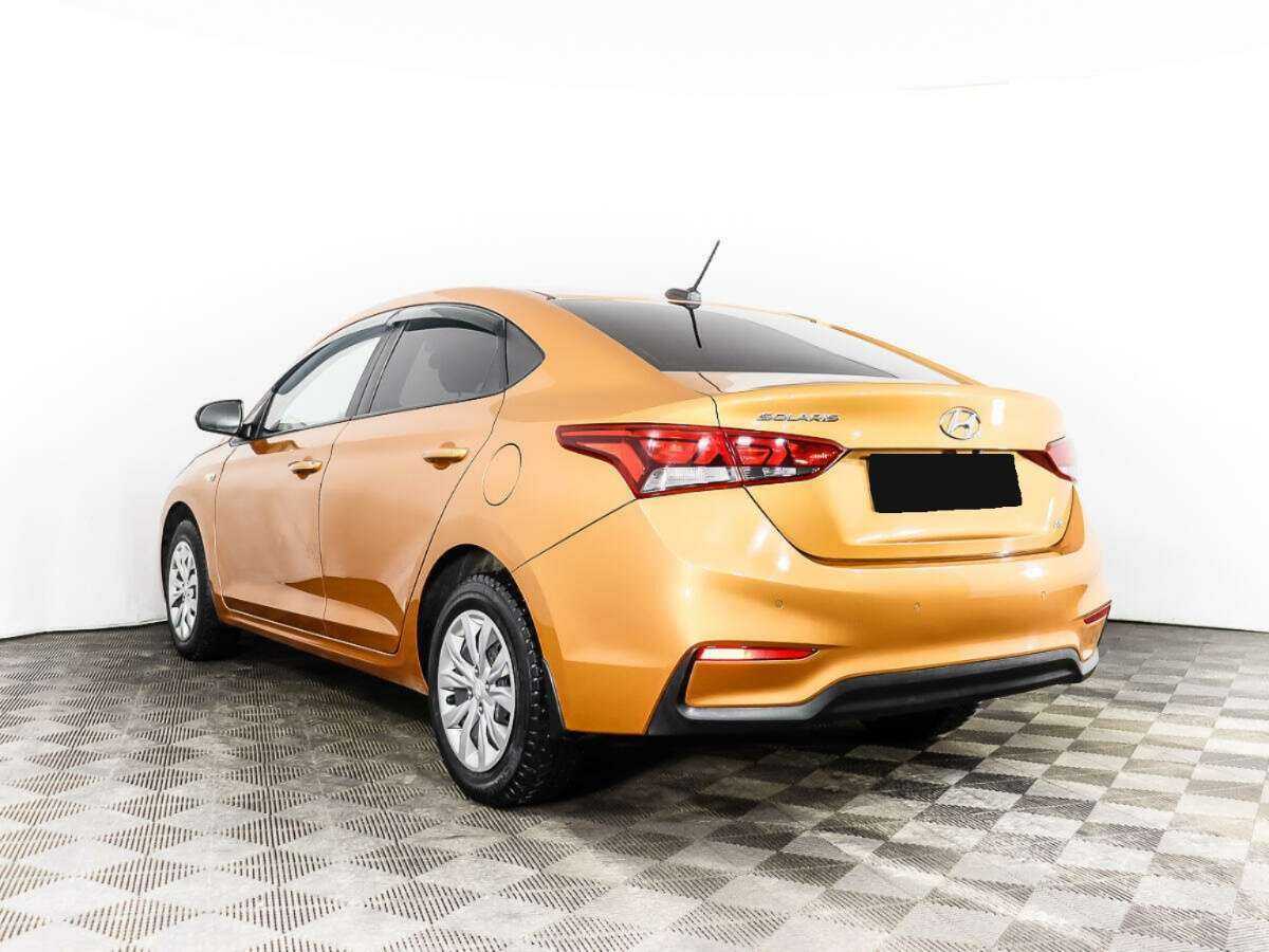 Hyundai Solaris, 2017 Фото №7