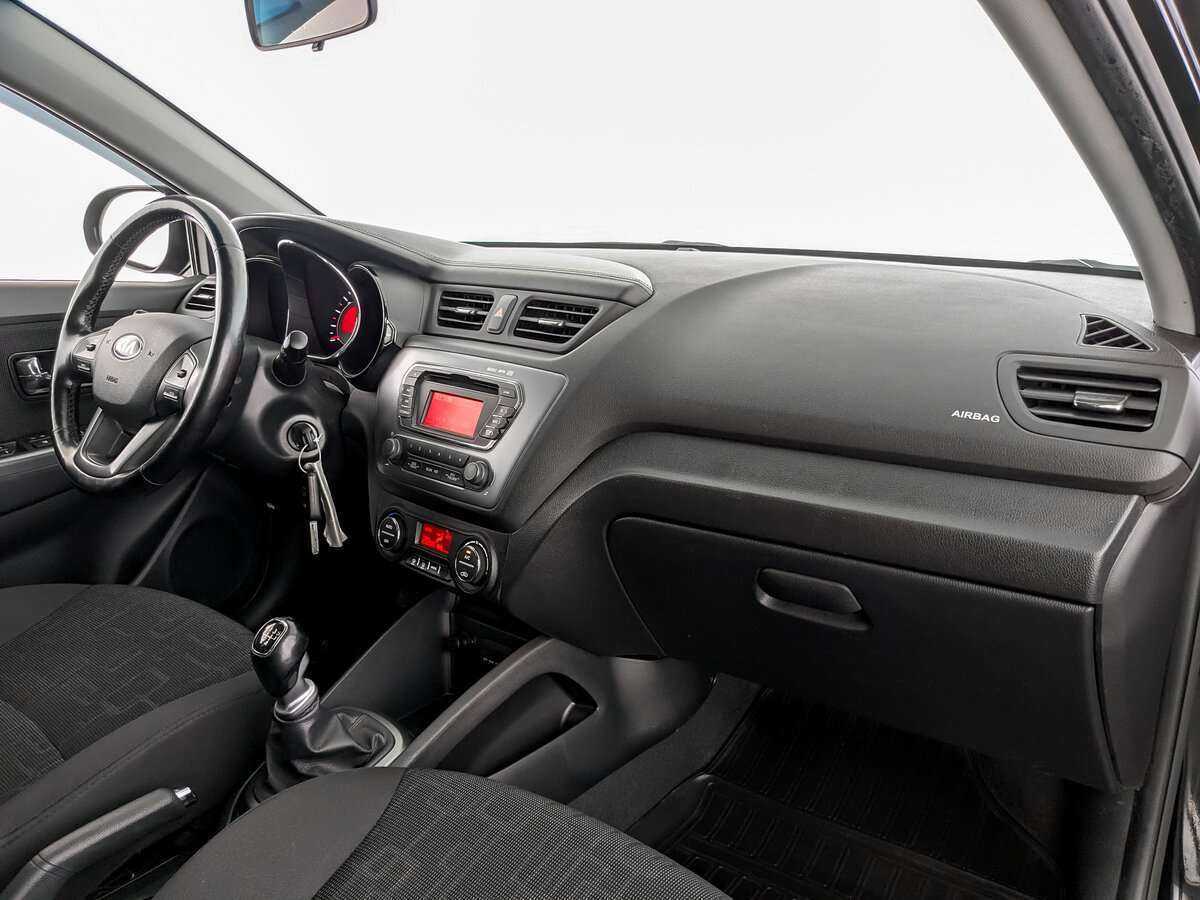 Kia Rio 5-speed, 2014 Фото №9