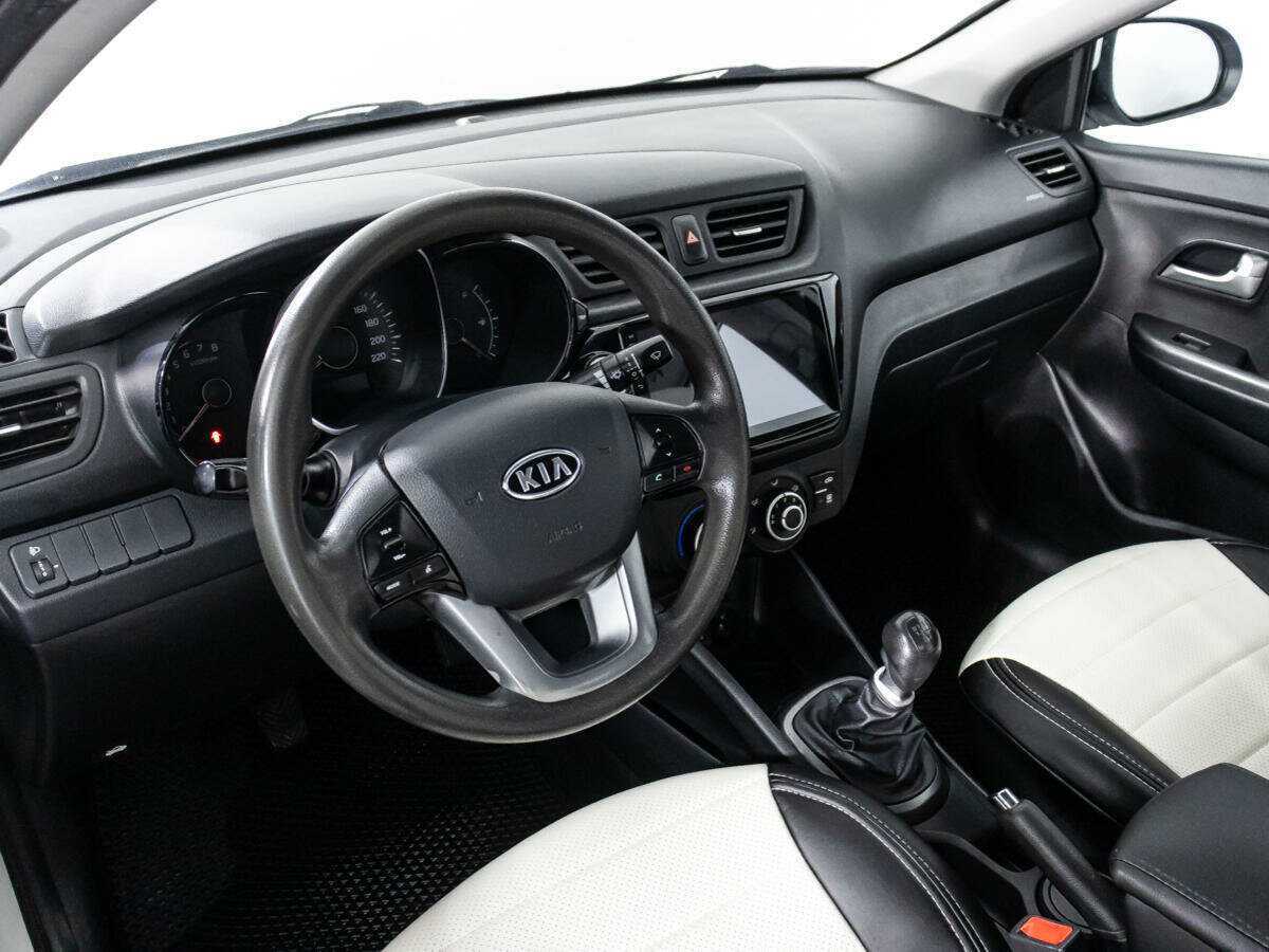 Kia Rio 5-speed, 2012 Фото №11
