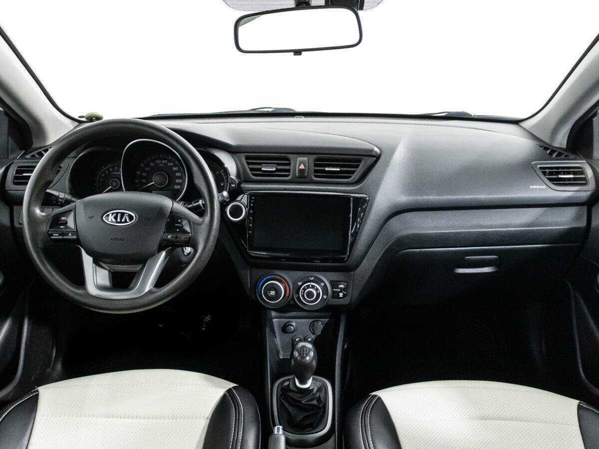 Kia Rio 5-speed, 2012 Фото №13