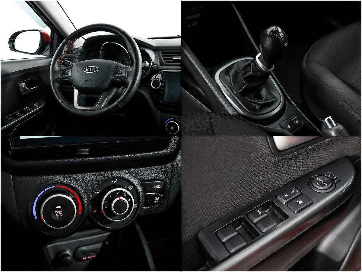 Kia Rio 5-speed, 2012 Фото №14